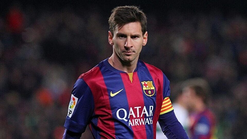 Messi jugando un partido en el Barcelona - EuroSport